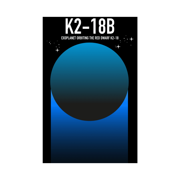 K2-18b exoplanet by nickemporium1