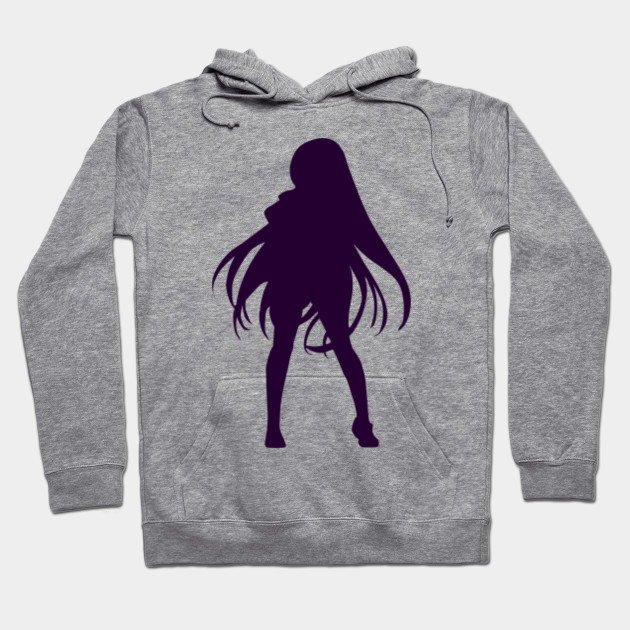 purple anime hoodie