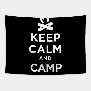 Keep Calm print Camp Counselor product - Camp Staff design graphic Tapestry