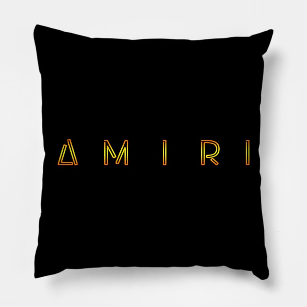 Retro Light Amiri Pillow by REKENINGDIBANDETBRO