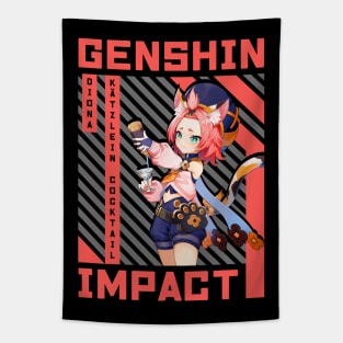 Diona II | Genshin Impact Tapestry