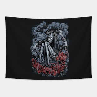 Horror Girl Tapestry