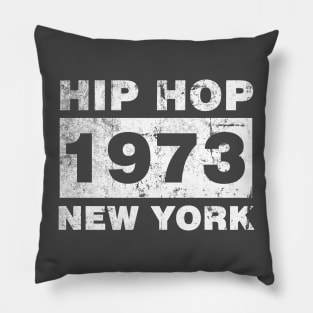 HIP HOP 1973 NEW YORK Pillow