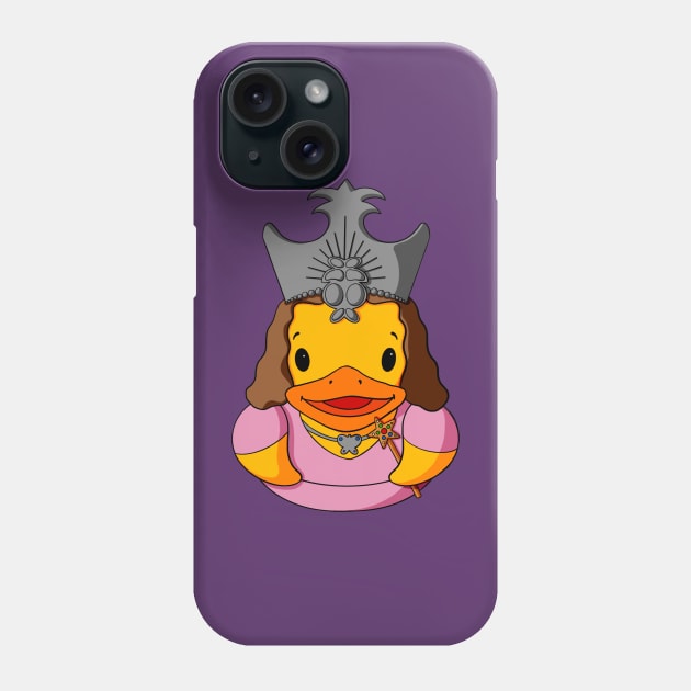 Glinda the Good Witch Rubber Duck Phone Case by Alisha Ober Designs