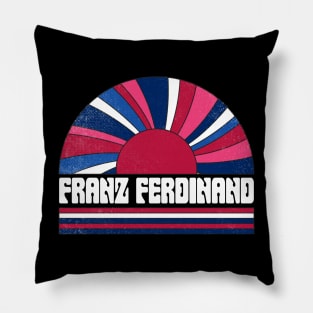 Franz Proud Name Personalized Retro Flowers Beautiful Pillow