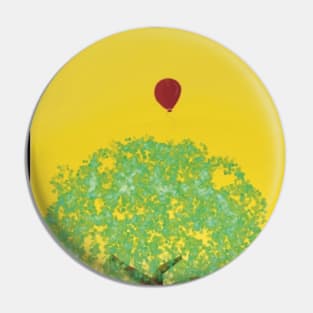 Balloon tree Pin