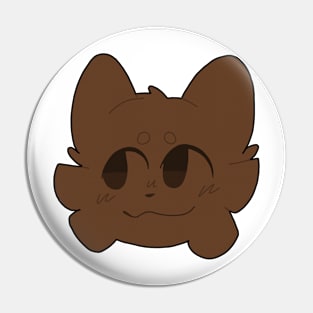 ConeKat (brown) Pin