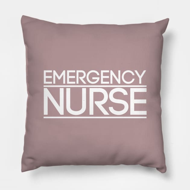 Emergency Nurse Pillow by Saytee1