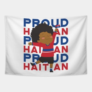 Happy Haitian Flag Day Celebration Haiti Proud Tapestry