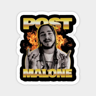 Post Malone Flame Magnet