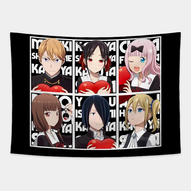 Kaguya-sama: Love Is War - Ultra Romantic Tapestry by InalZ