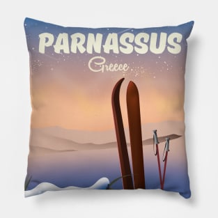 Parnassus Greece Pillow