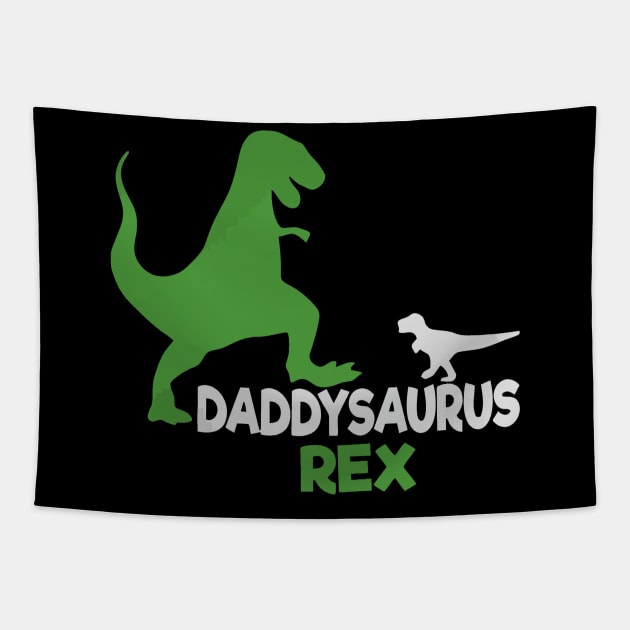 Daddysaurus Rex Tapestry by stewardcolin34