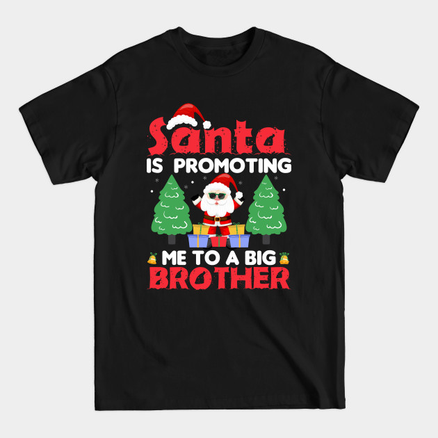 Discover Santa Is Promoting Christmas - Christmas - T-Shirt