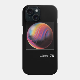 Vangelis -  Minimalist Graphic Artwork Design Phone Case