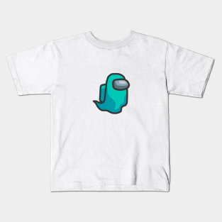 Kids T Shirts By Pochstore Teepublic - among us cyan roblox