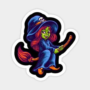 Halloween witch Magnet