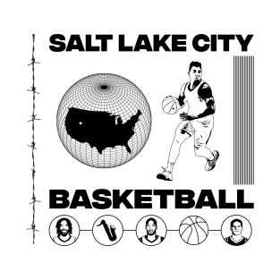 Utah Modern Basketball T-Shirt