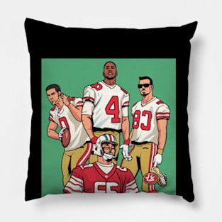 Bang Bang 49 ers gang ,49; ers footbal funny cute  victor design Pillow