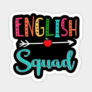 English Squad Teacher Back To School Magnet