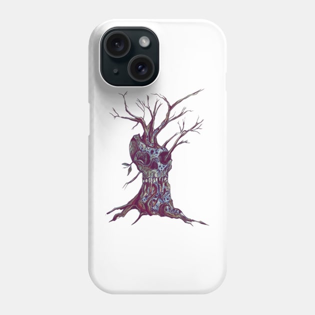 Gallows tree Phone Case by Glenbobagins