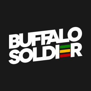 Buffalo Soldier Rasta Colors Reggae T-Shirt