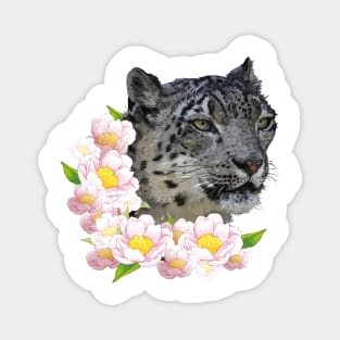 Snow Leopard Magnet