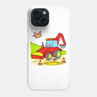 Excavator for Kids Phone Case