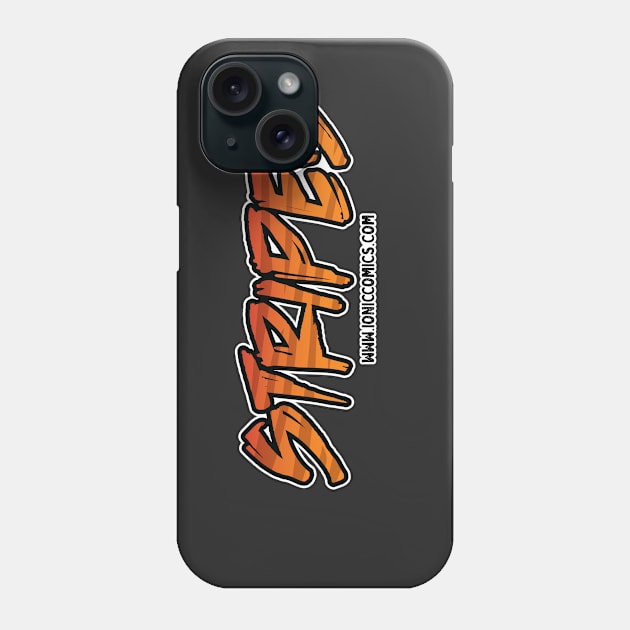 Stripes Logo Phone Case by AnnieErskine