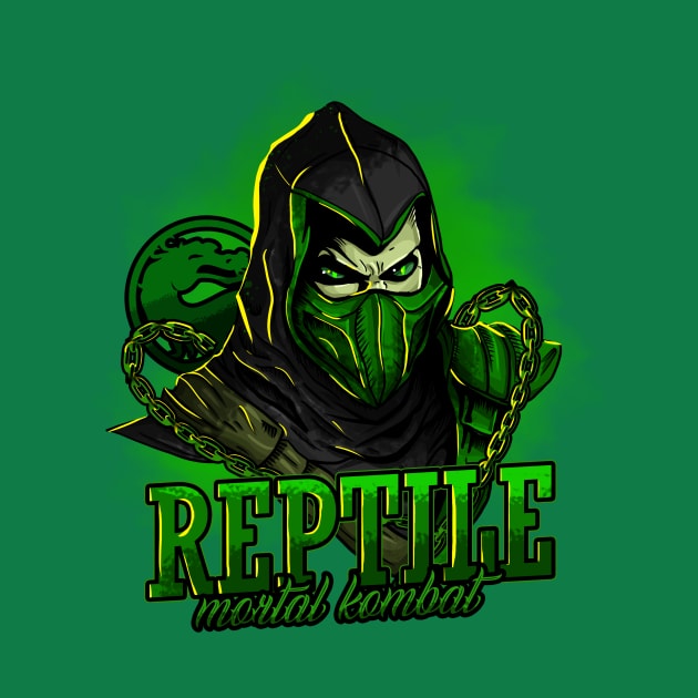 Reptile (Mortal Kombat) by Brom Store