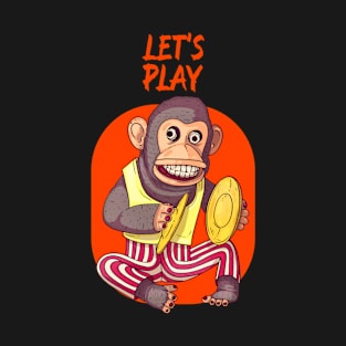 Monkey With Cymbals T-Shirt