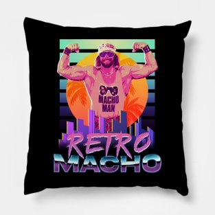 Retro Macho Pillow