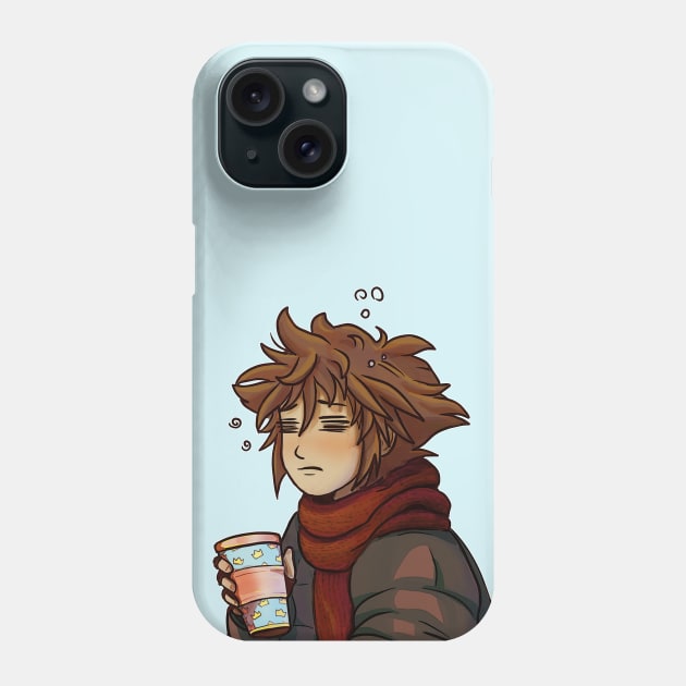 Sleepy Sora Phone Case by LocalCryptid