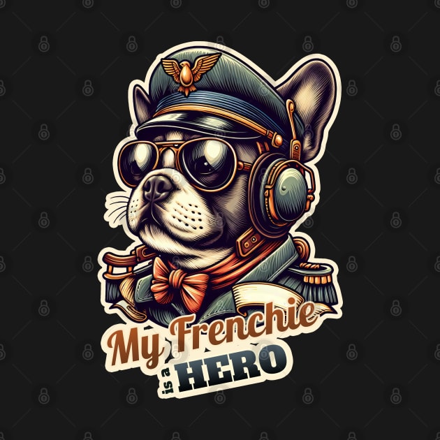 Pilot French bulldog by k9-tee