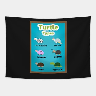 Turtle types version 2/2 Tapestry