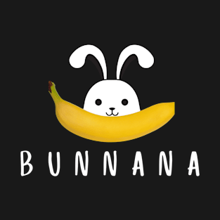 Bunnana Funny Bunny Banana Pun T-Shirt