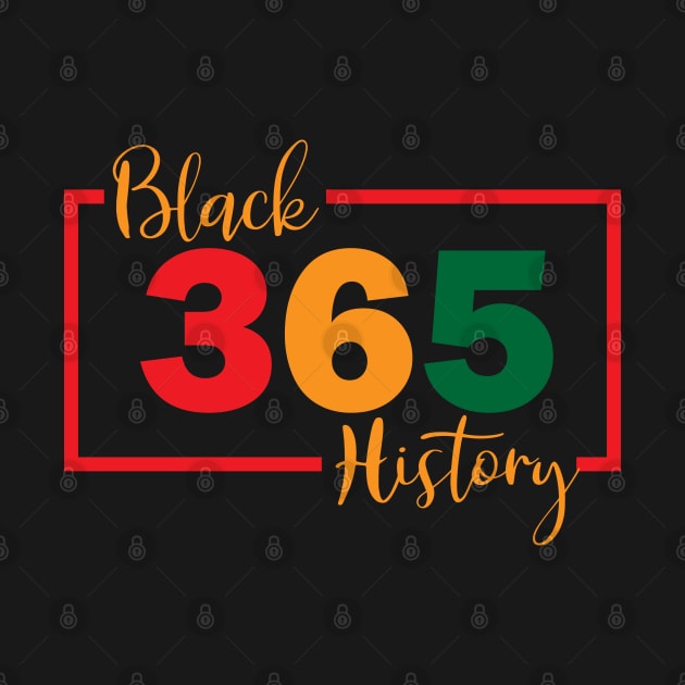 Black History Month 365 Days a Year by blackartmattersshop