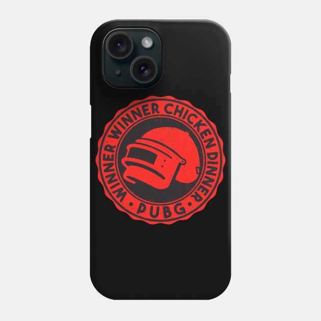 Winner winner chicken dinner pubg Phone Case by Durro