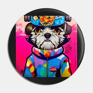 Shi Tzu as a hip-hopper dancer Pin