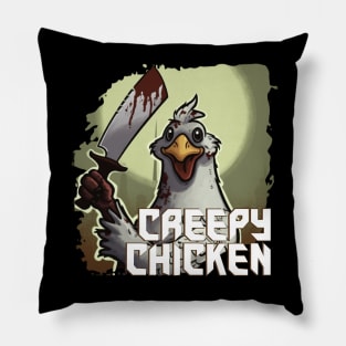 Creepy chicken Pillow