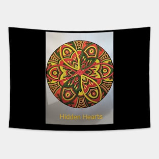 Hidden Hearts T-shirt Tapestry