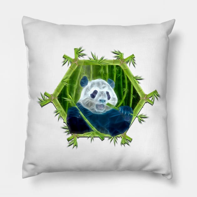 panda Pillow by Ancello