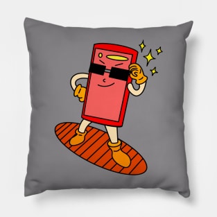 Cool cartoon pose Pillow