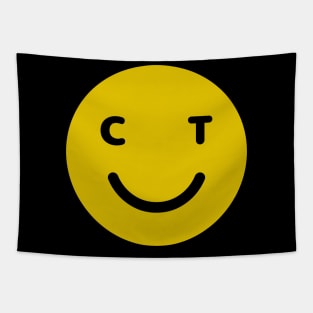 Connecticut Smiley Face Tapestry