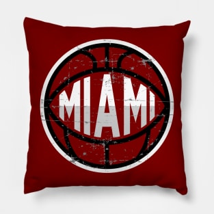 Miami Basketball 1 Pillow