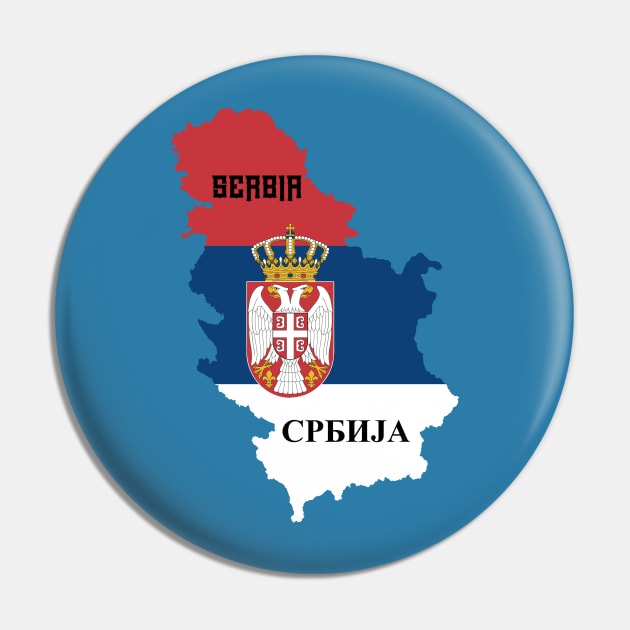 Serbia Pin