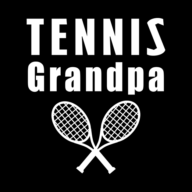 Tennis Grandpa by Mamon