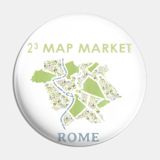 Rome Map - Pocket Size Pin