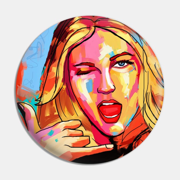 pop girl Pin by mailsoncello