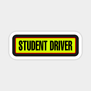 Student driver Magnet